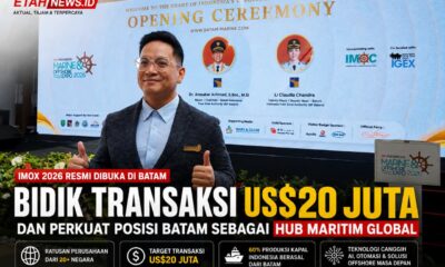 IMOX 2026 Dibuka di Batam, Bidik Transaksi US$20 Juta dan Perkuat Posisi sebagai Hub Industri Maritim Dunia