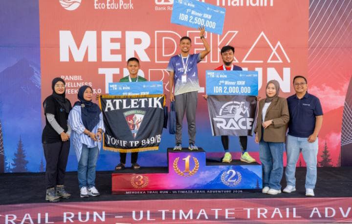 Merdeka Trail Run Vol. 02 Sukses Digelar, Panbil Nature Reserve Tantang Peserta Taklukkan Jalur Ekstrem