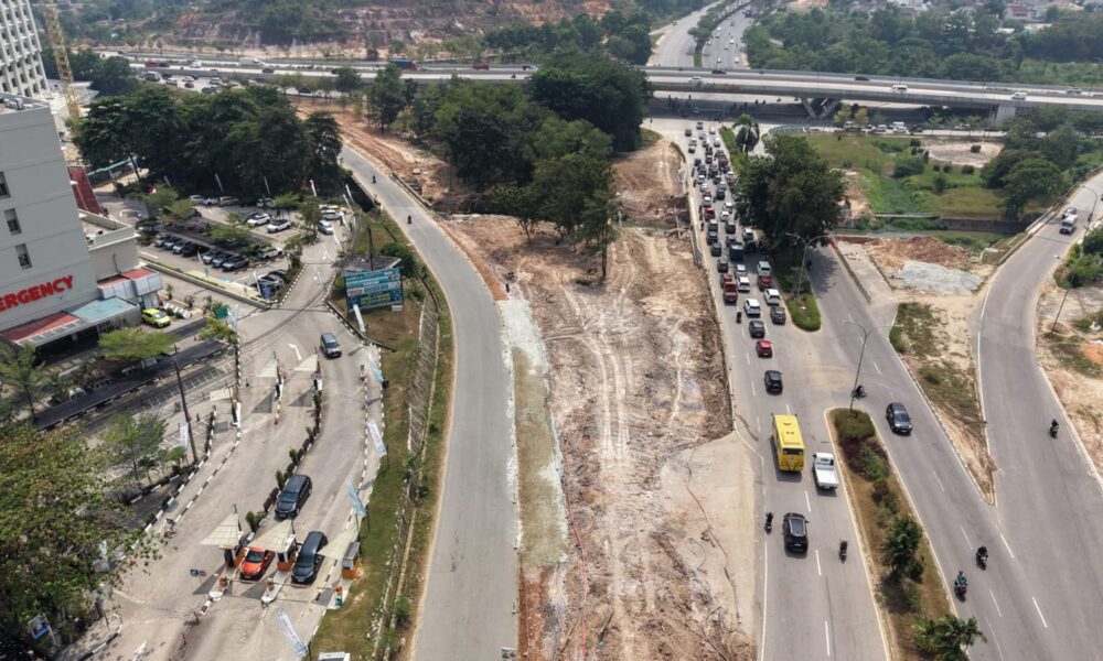 Progres Capai 39,194 Persen, BP Batam Percepat Peningkatan Jalan Landing Point Fly Over – Simpang Lalan Madani