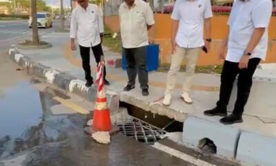 Kurangi Durasi Genangan, BP Batam Uji Sistem Subdrain di Batam Center