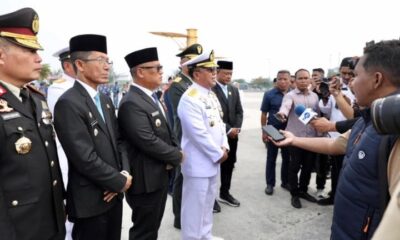 Amsakar Ikuti Upacara HUT ke-81 TNI, Perkuat Sinergi Jaga Keamanan dan Percepat Pembangunan
