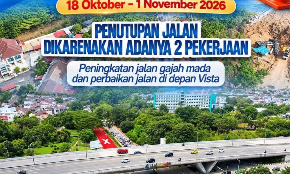 BP Batam Perbaiki Jalan Gajah Mada Jalur Sei Ladi: Siapkan Rekayasa Lalu Lintas Mulai 18 Oktober 2026