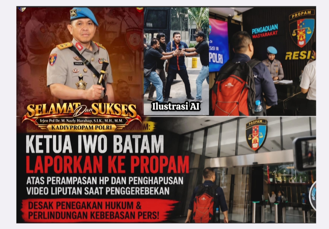 Dugaan Pelanggaran terhadap Wartawan Disorot, Paminal Propam Mabes Polri Dalami Pengaduan Oki Indra