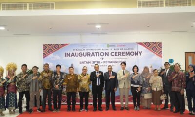 Penerbangan Batam - Penang Dibuka, BP Batam Dorong Konektivitas dan Investasi